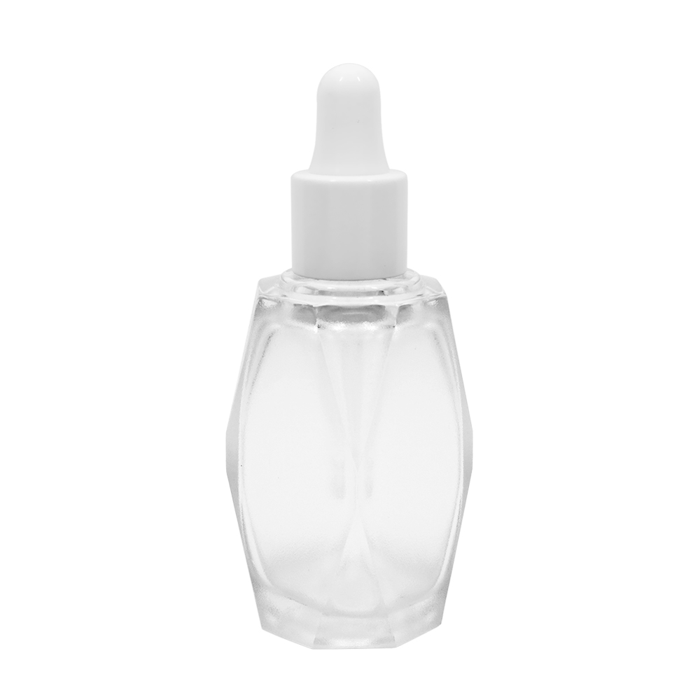 13 415 White Plastic Dropper for 30ml Glass Bottle