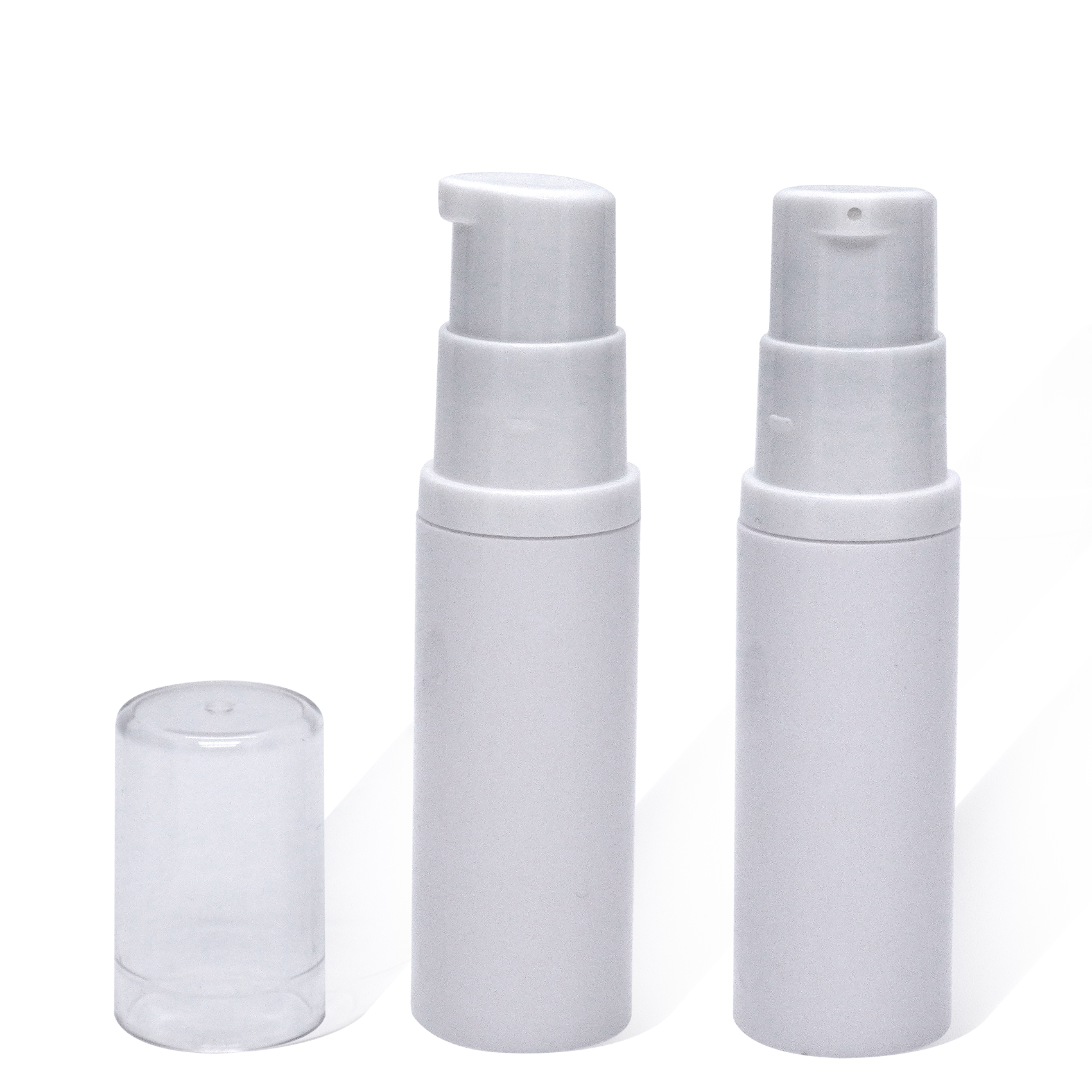 5ml Vacuum Bottle Recycled Bottle with White Cream Pump