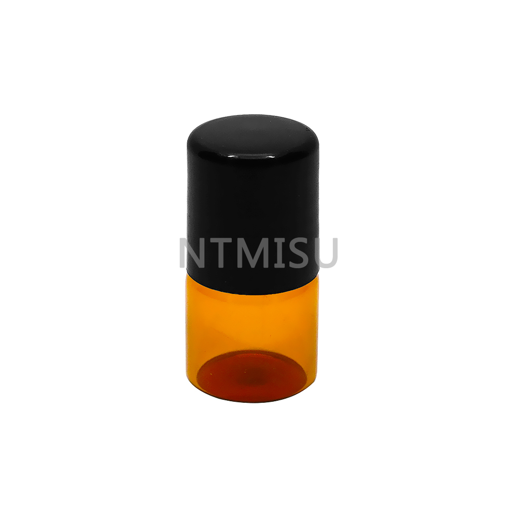 2ml Amber Glass Roll on Bottle for Essential Oil