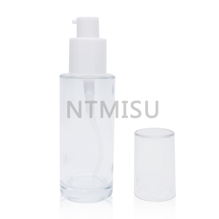 Plastic White Cream Pump Dispenser Treatment Pump Cosmetics Package