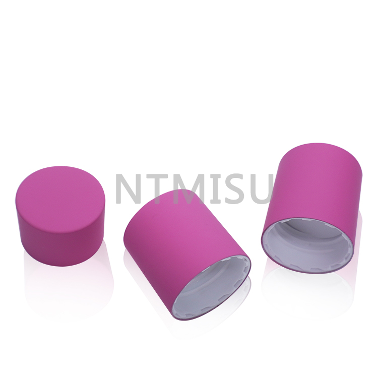 Matt Aluminium Soft Feel Screw Top Lids