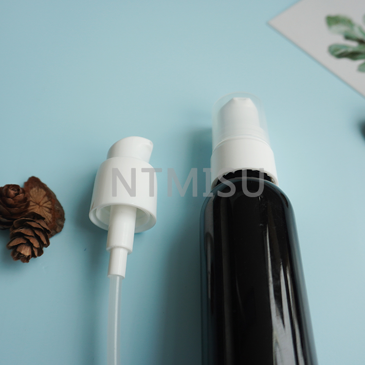  Spring External Cream Pump Treatment Pump with White Half Cover