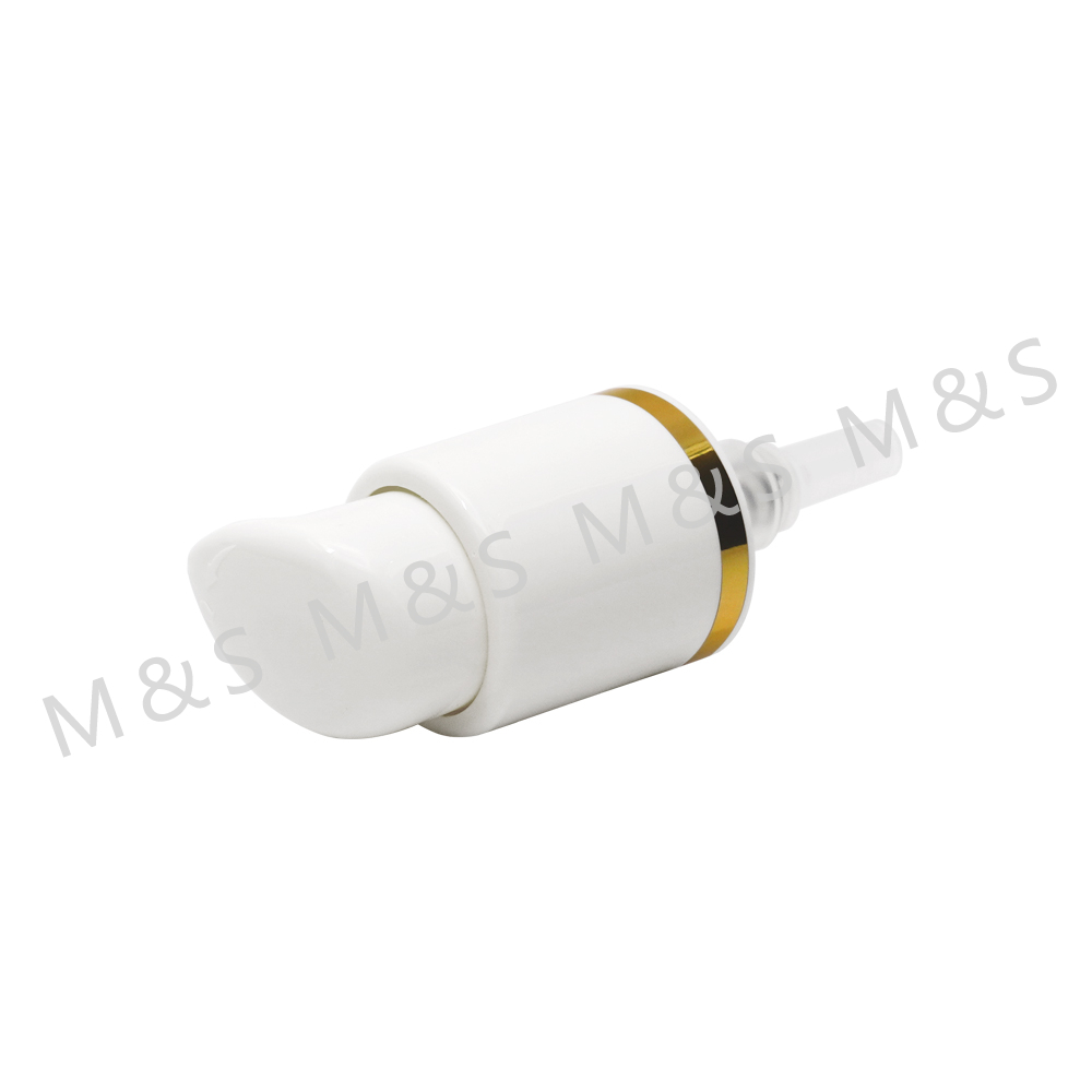 24 415 White Serum Pump for Cosmetic Packing