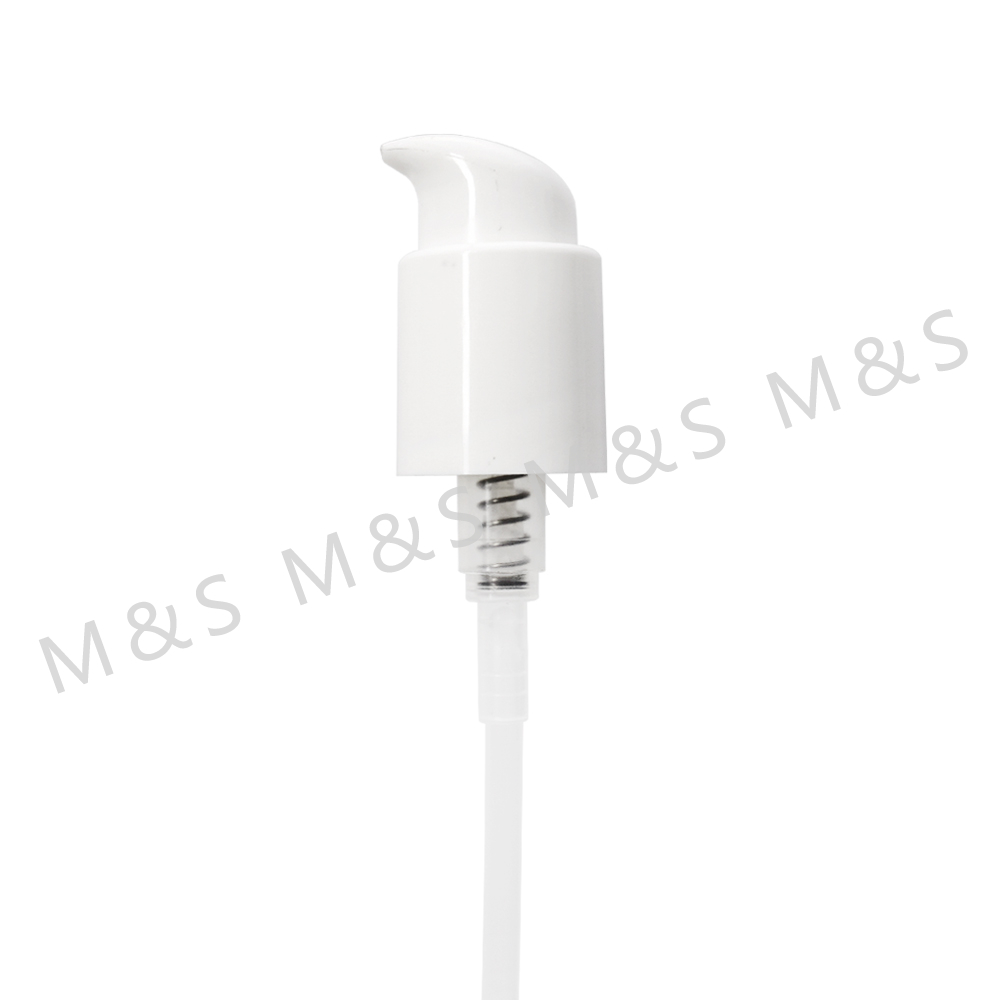 24 415 White Cream Pump for Cosmetic