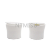 Good Price 28mm PP White Dish-shaped Disc Top Cap For Lotion