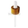 High Quality 60ml Frosted Amber Bottle with Shampoo Dropper