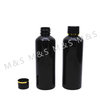 100ml 20 410 PET Black Plastic Bottle With 20 410 Black Screw Cap