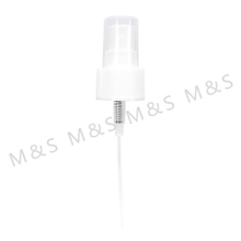24 410 White Plastic Fine Mist Sprayer with Dustcap for Cosmetic Bottle