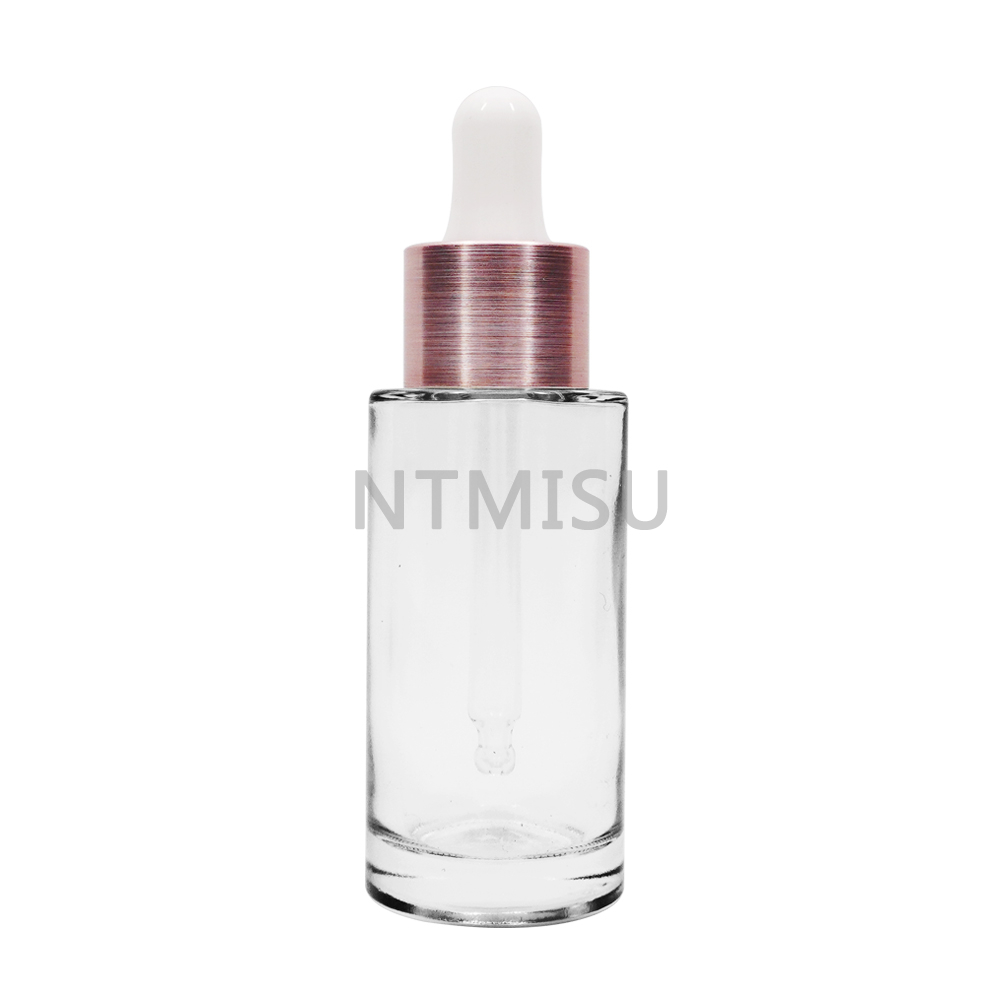 20 410 Aluminum Rose Gold Dropper for Essential Oil Bottle