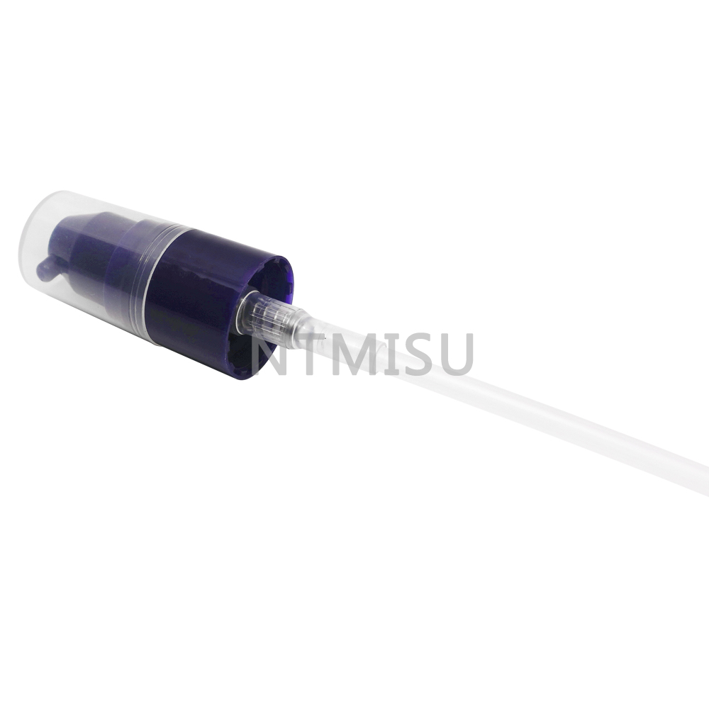 18 410 Blue Serum Pump with Smooth Surface for Bottle