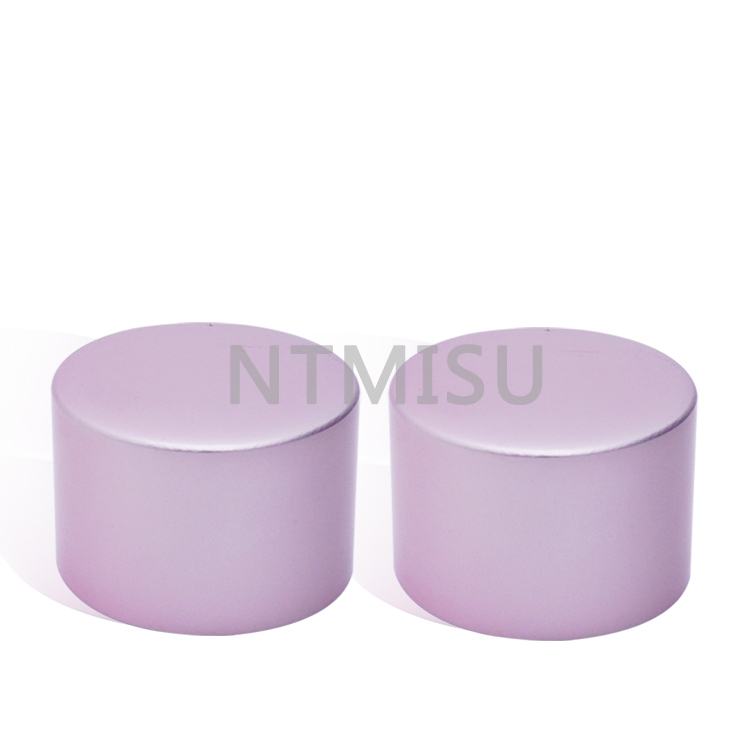  Matte Purple Aluminium Plastic Screw Cap