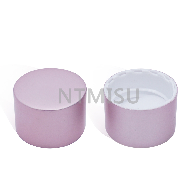  Matte Purple Aluminium Plastic Screw Cap