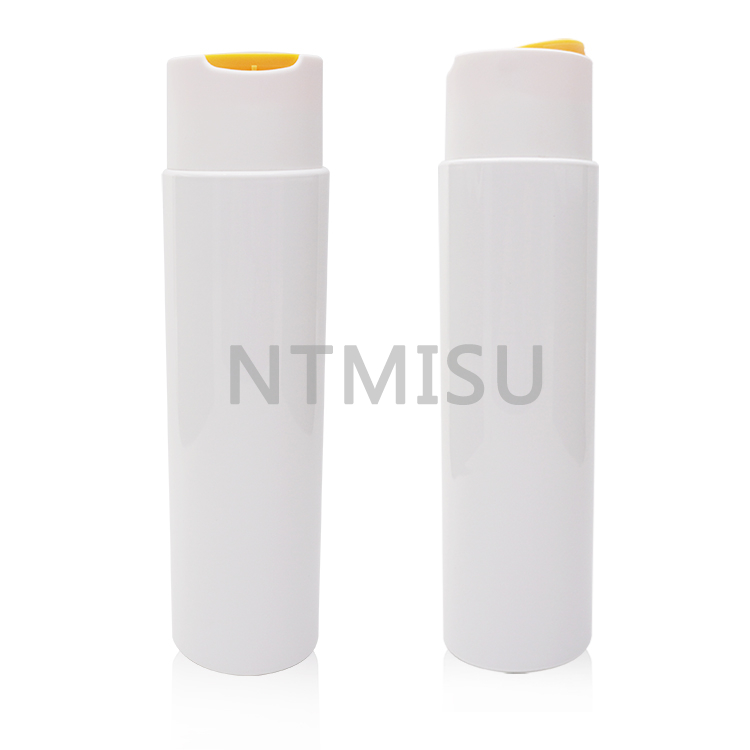 24 410 Double Wall Yellow Plastic Disc Top Cap Cover for Cosmetic Packaging Botttles
