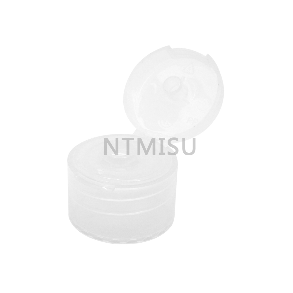 28mm Transparent Flip Top Cover For PET Bottle