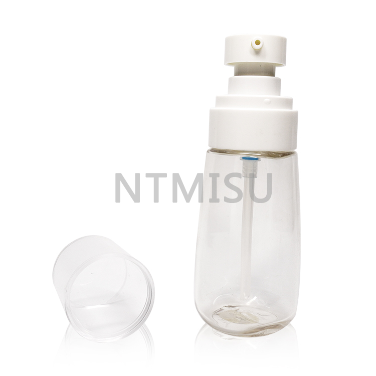 Hot Selling New Thick Bottom Portable PETG 55ml UPG Spring Outside Bottle With Lotion Pump