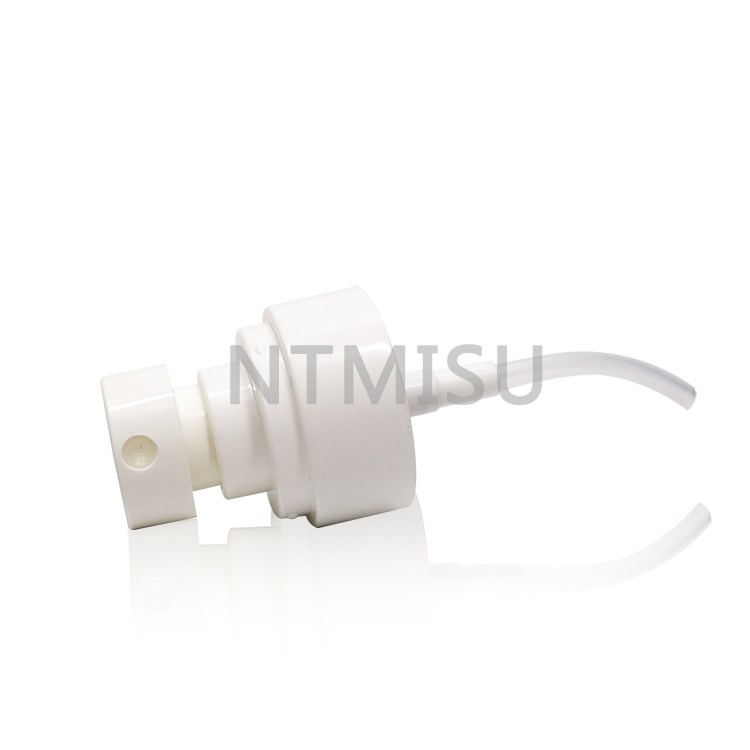  High Quality 45ml Plastic Clear Transparent PETG Oval Shape Bottle with Fine Mist Sprayer