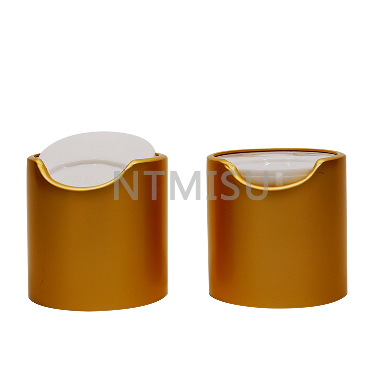 20 410 Matte Gold Dispenser Disc Top Cap
