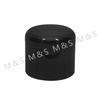 24mm Black Plastic Flip Top Cap for Bottle