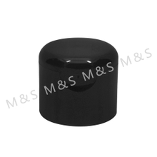 24mm Black Plastic Flip Top Cap for Bottle