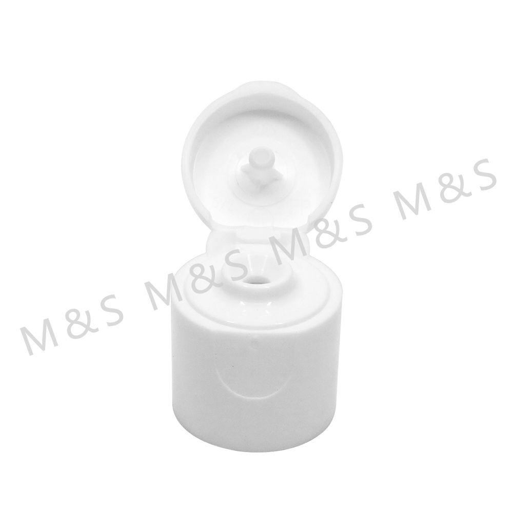 15mm White Plastic Flip Top Cap for Bottle