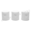 18mm Factory White Flip Top Cap with Screw Closure