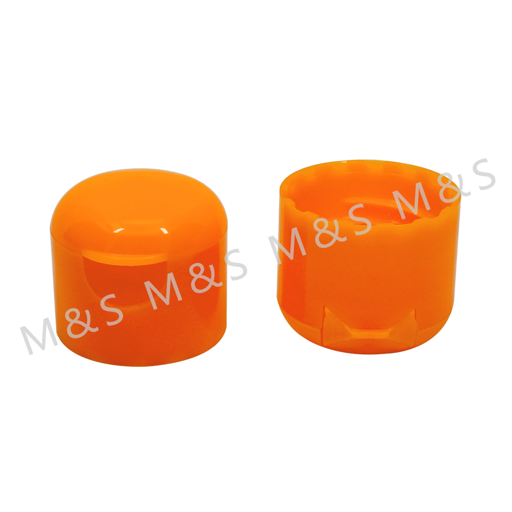 20mm High Quality Orange Flip Top Cap