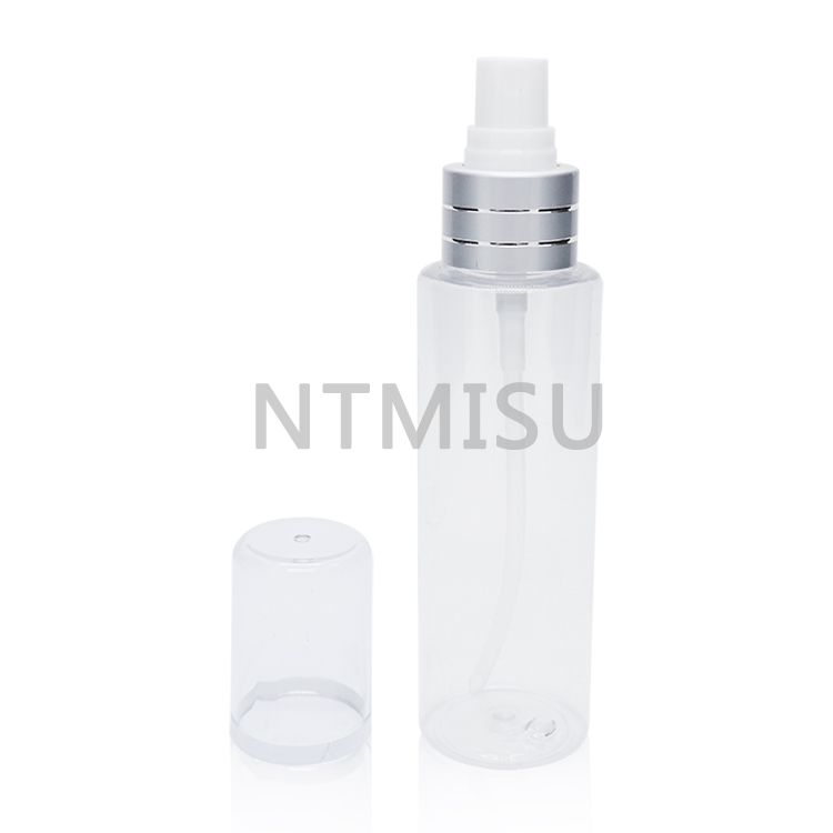  20 410 Silver Aluminum Fine Mist Sprayer with Shiny Line