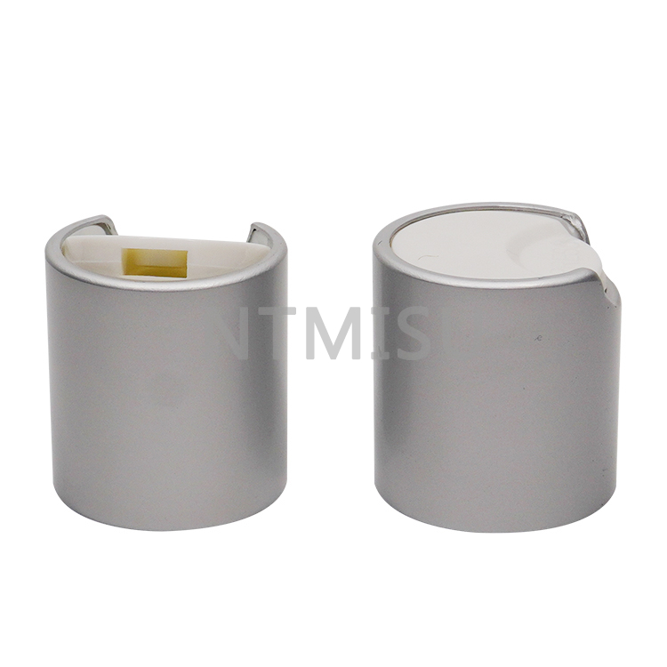 Professional Manufacture 20 410 Matte Silver Aluminum Screw Disc Top Cap