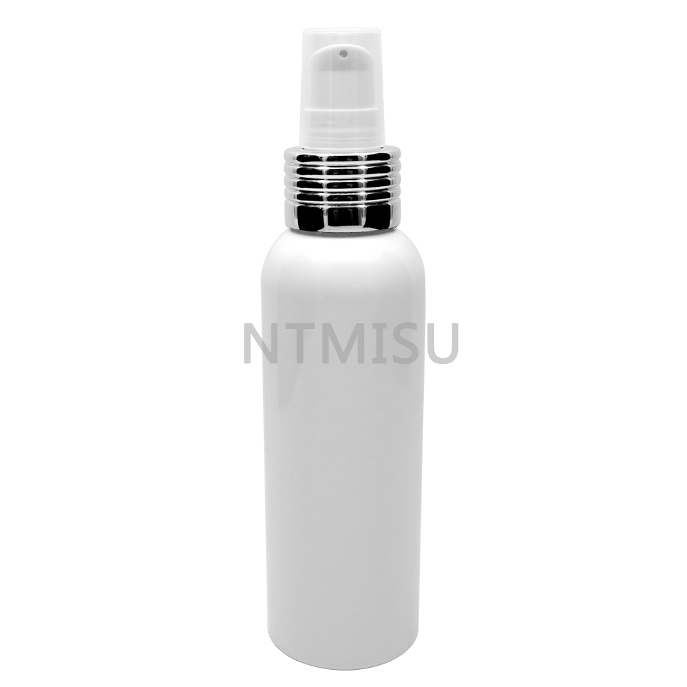 24 410 Aluminum White Cream Pump for Cosmetic Packing