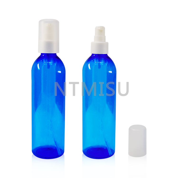 Custom Color 24 400 Pure White Frosted Cream Pump with Over Cap for Essential Oil