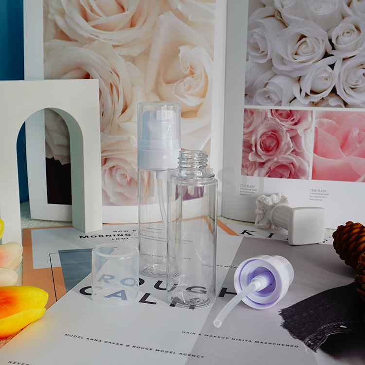 60 Ml Pure White Natural Plastic Fine Mist Sprayer Bottle Sets