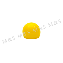 18mm New Product Plastic Yellow Round Cap Plastic Cover