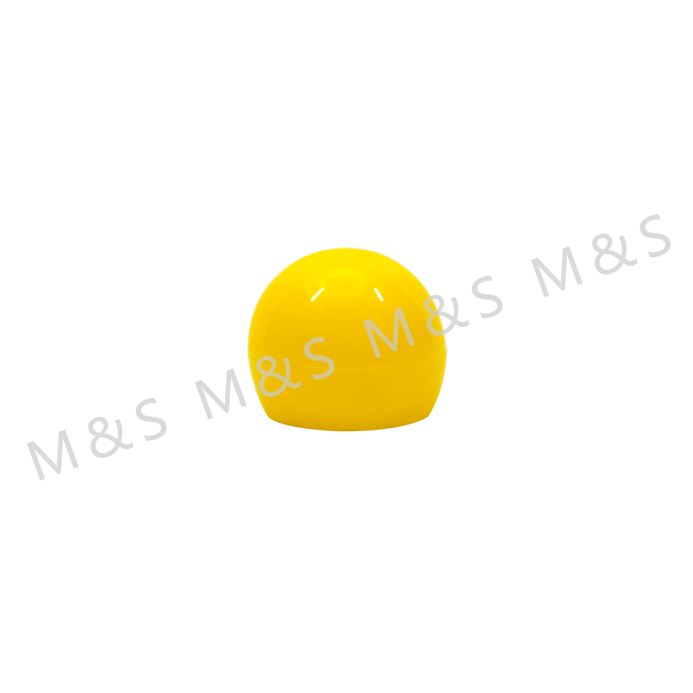 18mm New Product Plastic Yellow Round Cap Plastic Cover