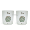 Frosted Clear Candle Cup Home Decoration