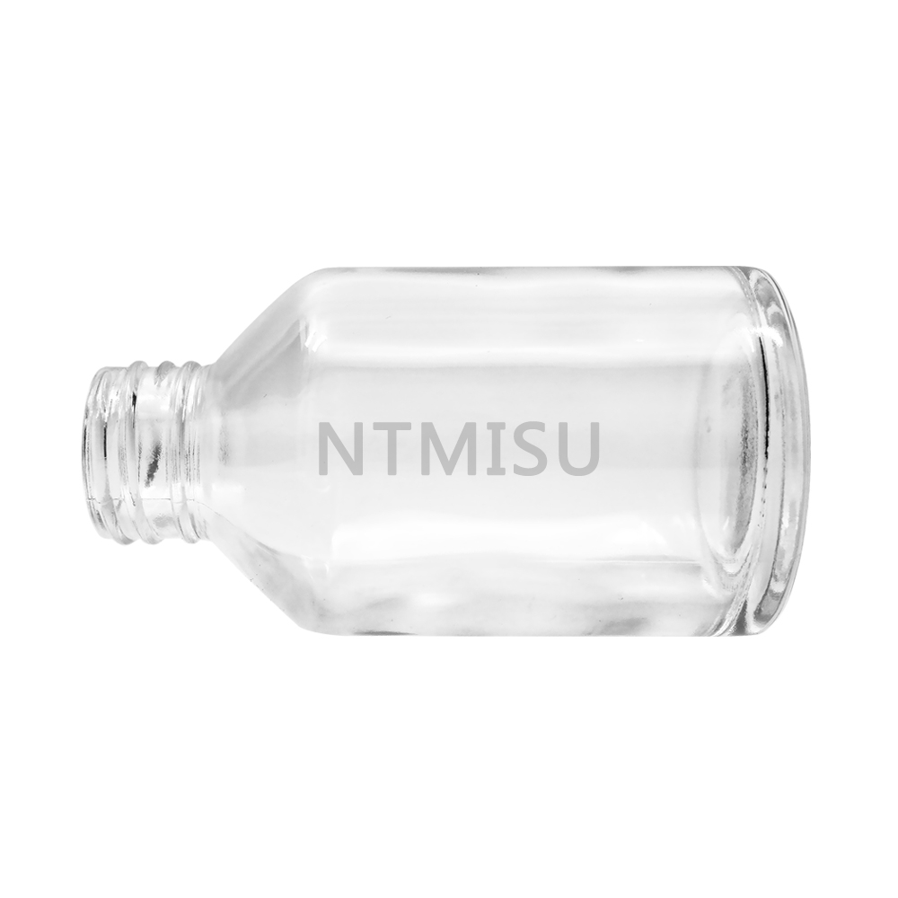 Luxury Clear 100ml Empty Round Perfume Glass Bottle