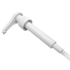 28 410 White plastic food grade syrup pump for chocolate dispensing