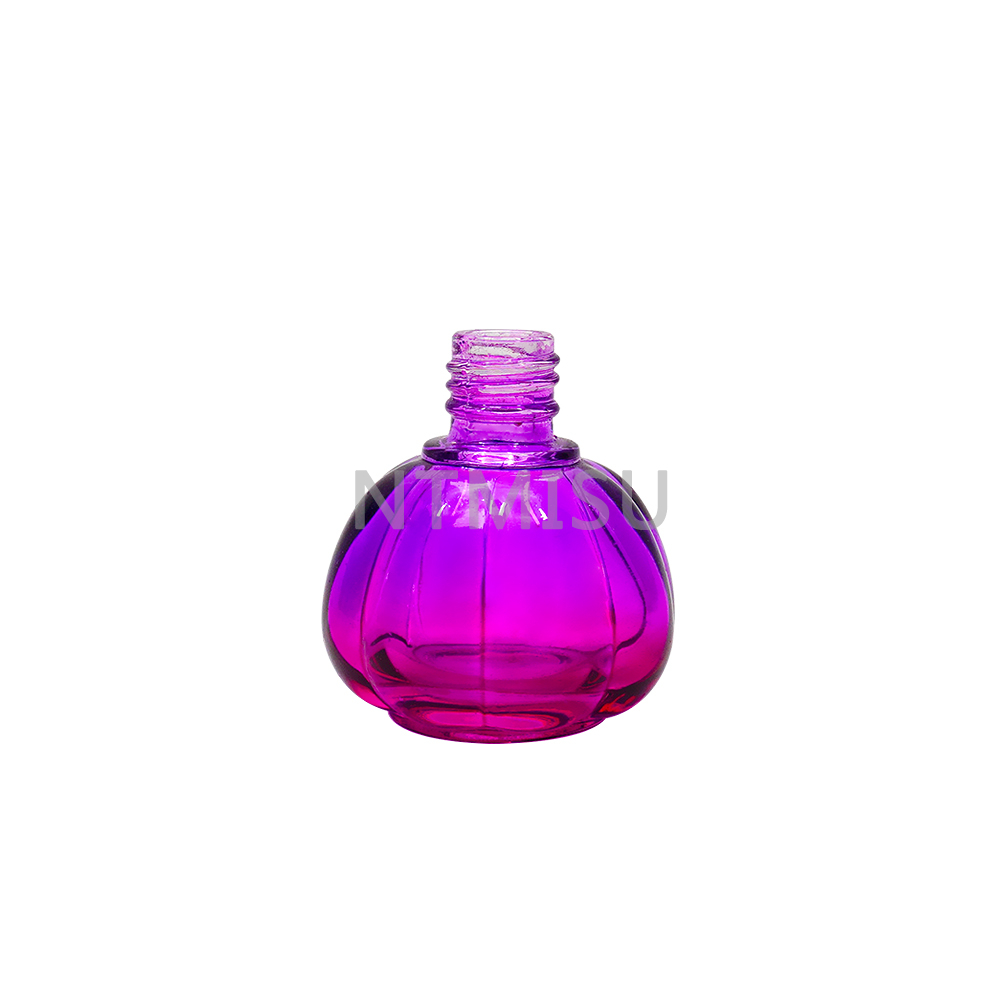 15ml Rose Red Glass Bottle with Bamboo Cap