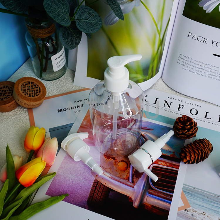 28 410 liquid pump dispenser white natural lotion pump For shampoo