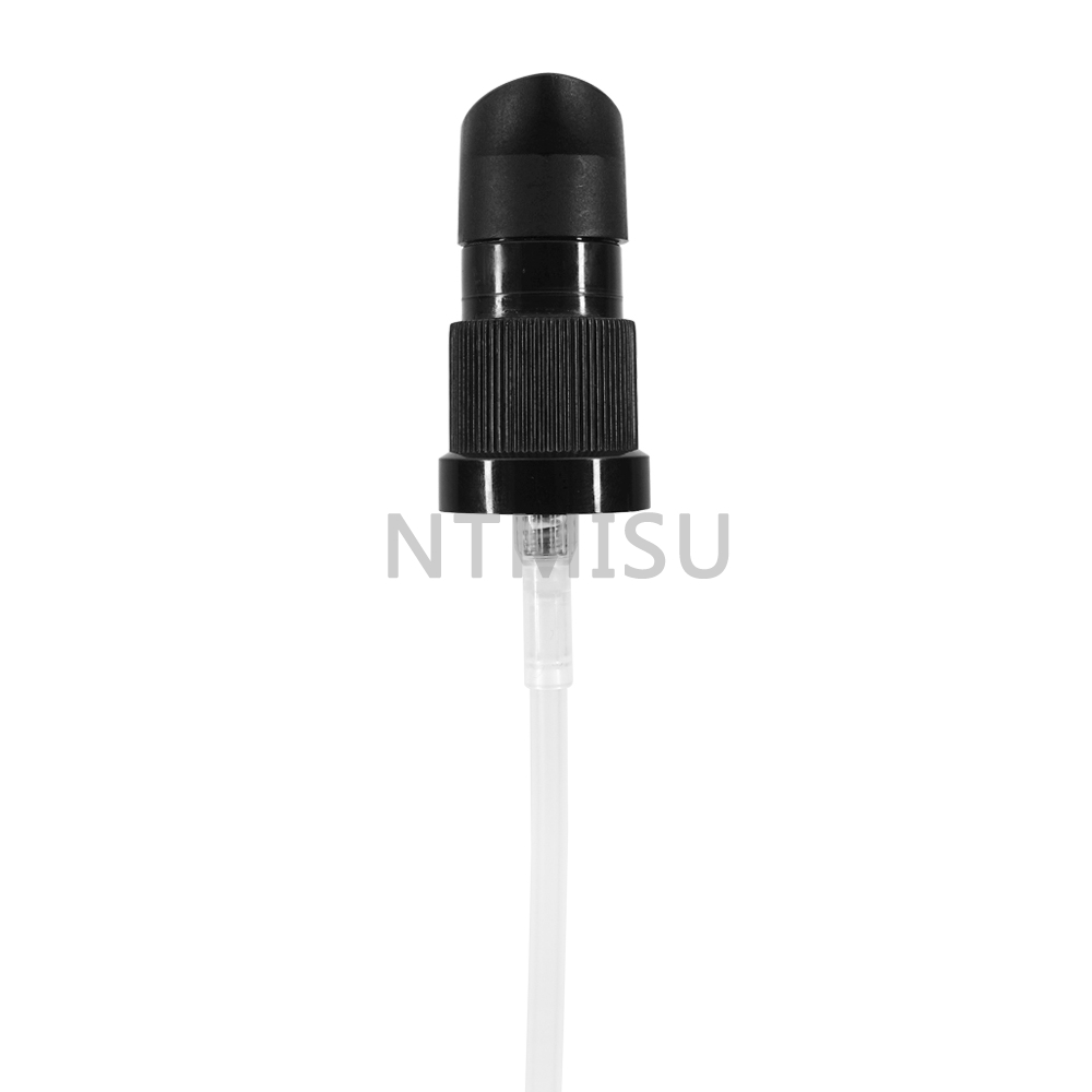 18 415 Black Serum Pump for Cosmetic Packing