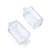 30ml Clear Square Glass Bottle with Dropper
