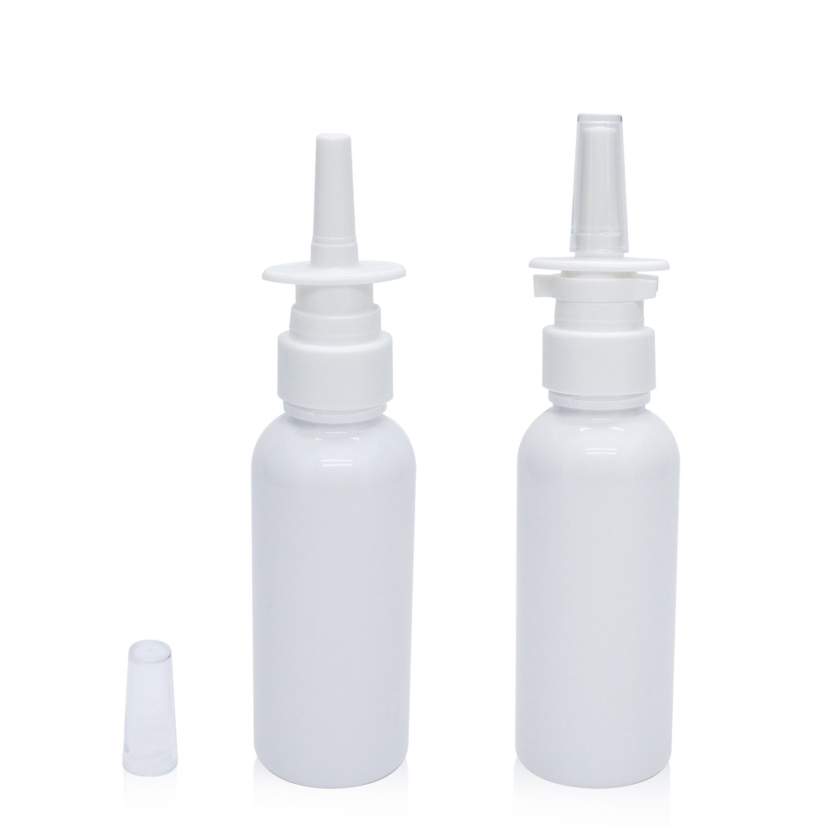 20 400 White Nasal Spray with Bottle
