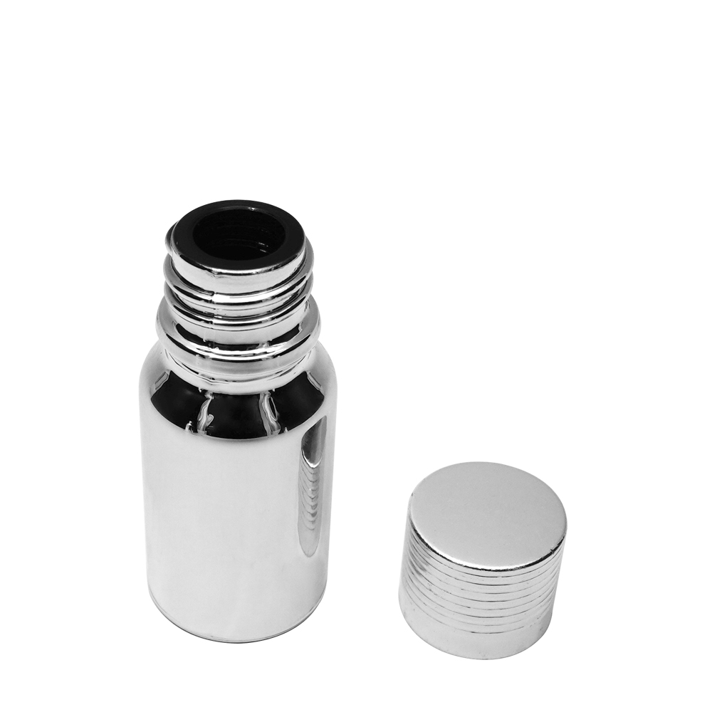 5ml 10ml 50ml Silver Glass Bottle for Essential Oil
