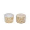 Wooden Pattern Printing Plastic Double Wall Cap