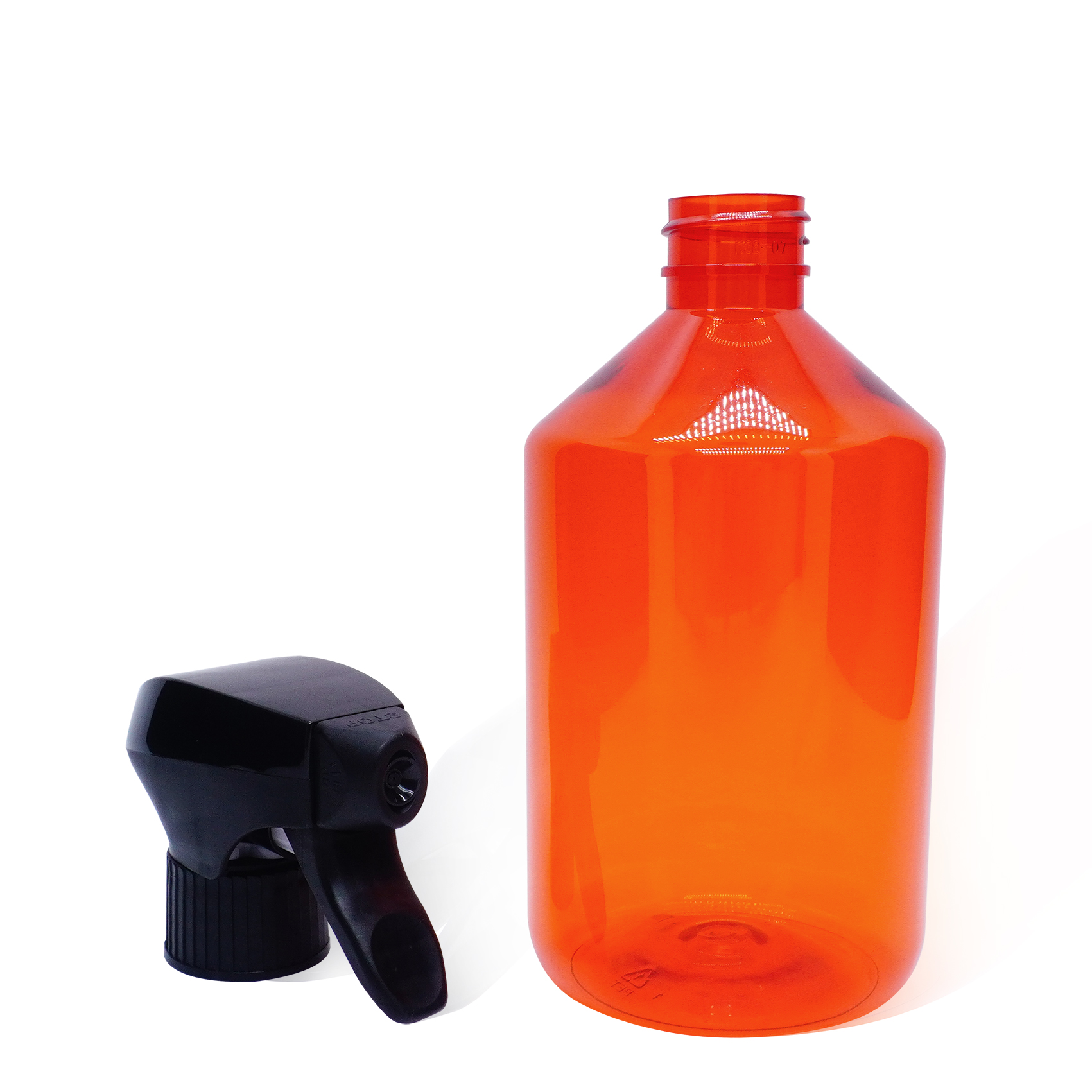 500ml Plastic Orange Trigger Sprayer Bottle 