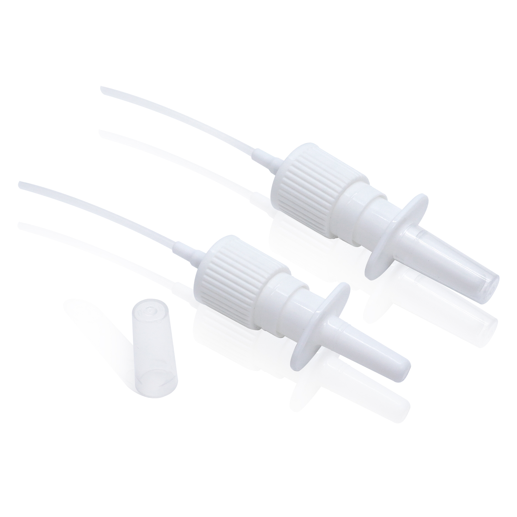 20 410 White Nasal Mist Sprayer with Bottle