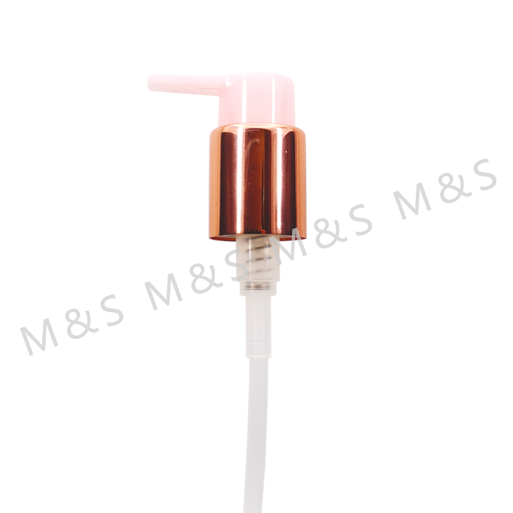 24 415 High Quality Aluminum Dispenser Pump for Cosmetic