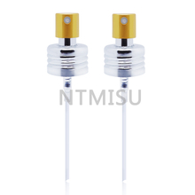 Shiny Golden Silver Mist Sprayer Thread Surface