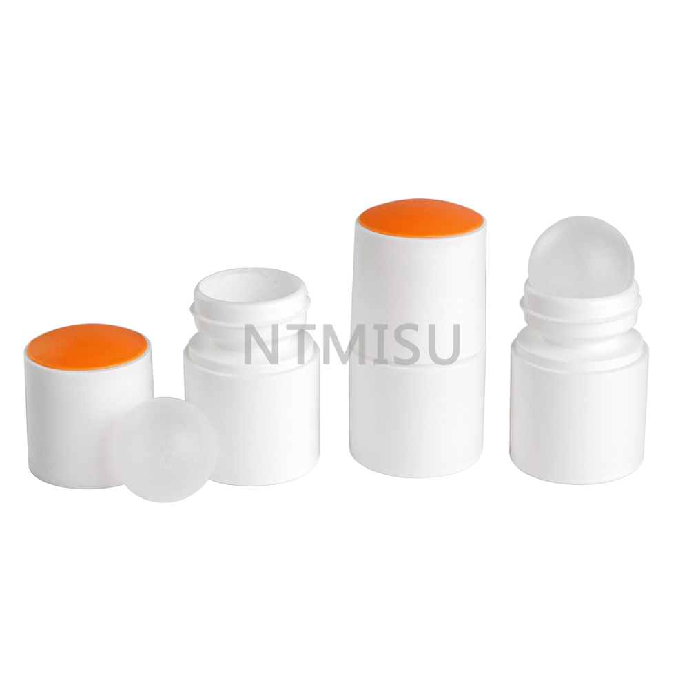50ml Plastic Roll on Bottle for Cosmetic Packing