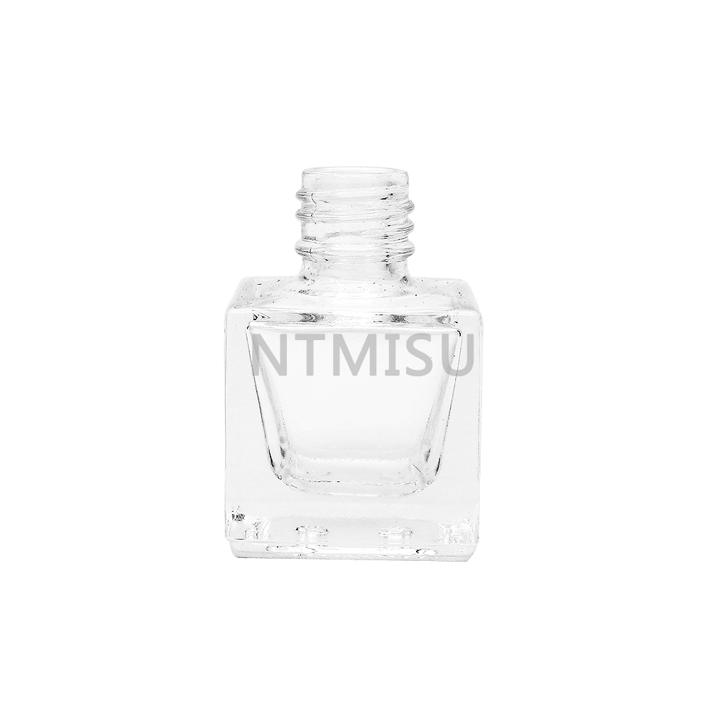 8ml New Design Car Perfume Glass Bottle with Wood And Shinny Aluminum Cap