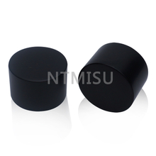 24 410 Black Aluminium Cap with Smooth Surface